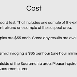 Mold Test Sacramento