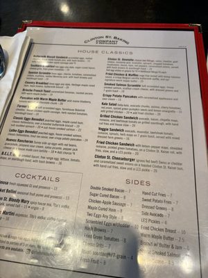 Menu photo 7 Clinton St. Baking New York, NY
