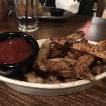 Cornish Pasty - Oven fries with garlic - British Near Me - Las Vegas, Nevada
