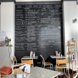 Daughter Cafe - Wall menu