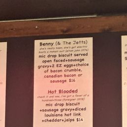 i ordered their Benny (and the jets)