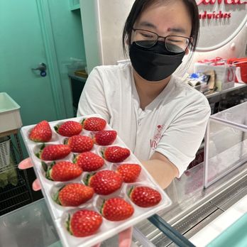 Mana Sandwiches - $19.99 set of super sweet strawberries! This is the less sweet of the sweet! - Sandwiches Near Me - Honolulu, Hawaii Mana Sandwiches - $19.99 set of super sweet strawberries! This is the less sweet of the sweet! - Sandwiches Near Me - Honolulu, Hawaii