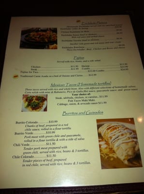 Menu photo 8 Anejo's Bistro & Bar Gunnison, CO