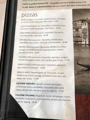 Menu photo 4 Fellini's Italian Cucina Stratford, ON Menu photo 4 Fellini's Italian Cucina Stratford, ON