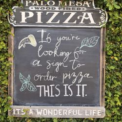 Cute lil sign walking in.