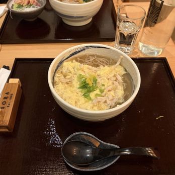 Sora Dining Soba - Kashiwa tamago - Japanese Near Me - San Francisco, California