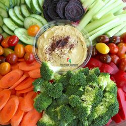 The Food Quotient - Veggie Platter with Hummus