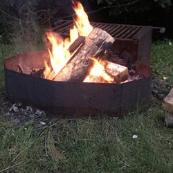 Burnette's Trailers & Tents - Firepit with grill