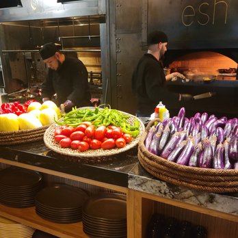 Esh Mediterranean - The kitchen is completely open and the decor is beautiful! - Middle Eastern Near Me - Fairfield, Connecticut Esh Mediterranean - The kitchen is completely open and the decor is beautiful! - Middle Eastern Near Me - Fairfield, Connecticut