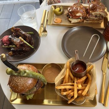 Motek South Beach - Chicken Schnitzel Sandwich Wagyu Burger Harissa Spare Ribs - Middle Eastern Near Me - Miami Beach, Florida Motek South Beach - Chicken Schnitzel Sandwich Wagyu Burger Harissa Spare Ribs - Middle Eastern Near Me - Miami Beach, Florida