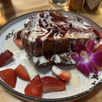 Eggy’s Neighborhood Kitchen - Tres leche French toast - Breakfast & Brunch Near Me - Berkeley, California Eggy’s Neighborhood Kitchen - Tres leche French toast - Breakfast & Brunch Near Me - Berkeley, California