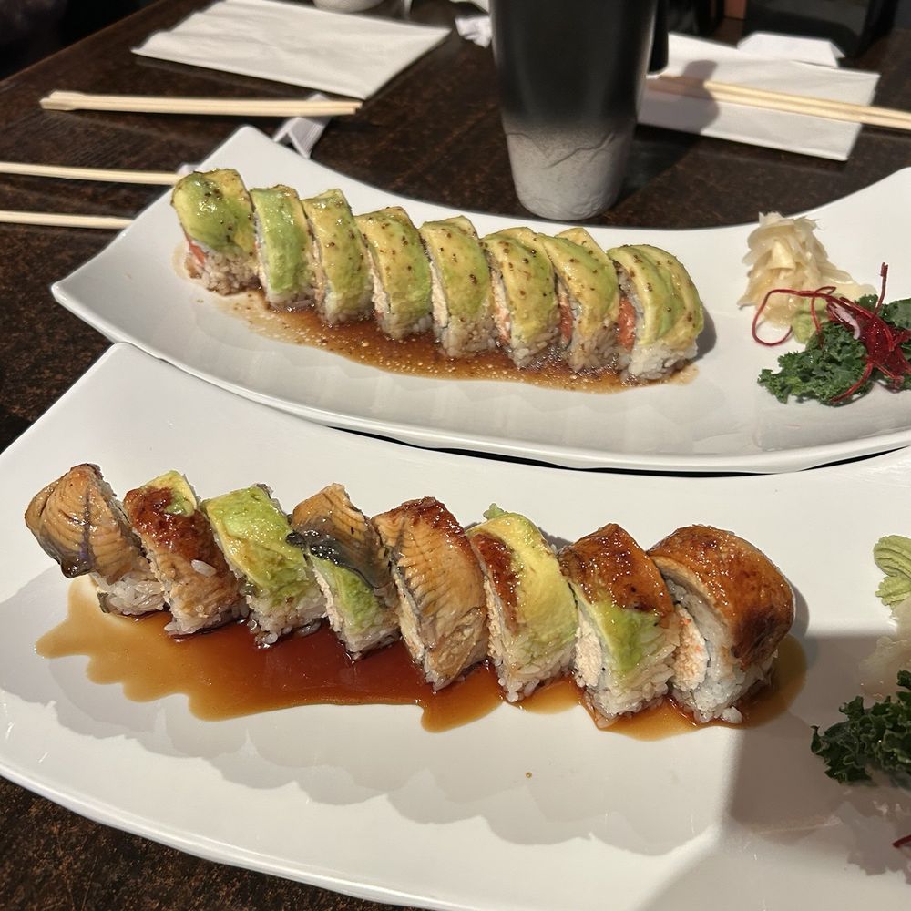 Eel and Avocado Roll Eel and Avocado Roll