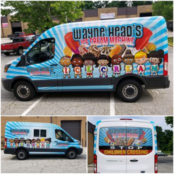 It's Time Graphics - Ice Cream Truck Vehicle Wrap This was fun! Thanks Reggie @ City Wide wraps for your contribution. - Graphic Design Near Me