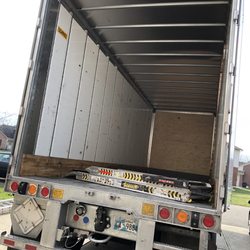Collins Moving & Removal - Our empty truck after 5 hours of hard work!