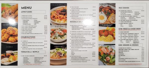 Menu photo 3 Co Do Hue Edmonton, AB