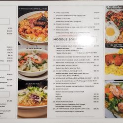 Co Do Hue - Menu