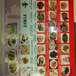 Hua Qiao - Menu page 1