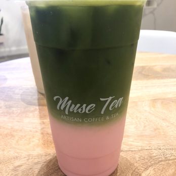Muse Tea - Pink Matcha - love the lightness of it - Bubble Tea Near Me - Houston, Texas Muse Tea - Pink Matcha - love the lightness of it - Bubble Tea Near Me - Houston, Texas