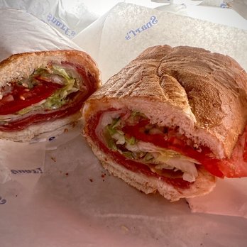Snarf's Sandwiches - Italian Sandwich (Salami, Pepperoni, Capicola, Mortadella & Provolone Cheese) - Salad Near Me - Austin, Texas Snarf's Sandwiches - Italian Sandwich (Salami, Pepperoni, Capicola, Mortadella & Provolone Cheese) - Salad Near Me - Austin, Texas