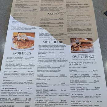 Brunch Snob - Menu - Breakfast & Brunch Near Me - Phoenix, Arizona