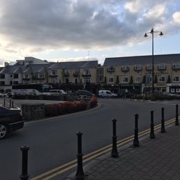 Front of the hotel.