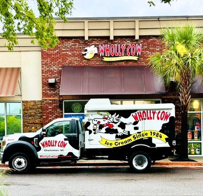 Wholly Cow Ice Cream and Coffee by null