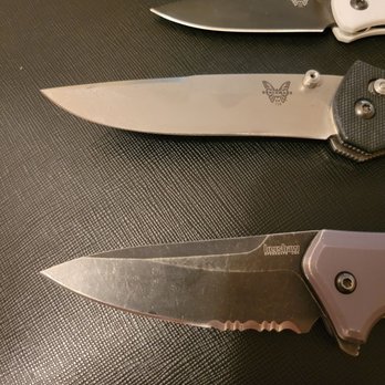 LA Knife Sharpening - Middle one had the missing tip and lower one had the serrations re done. Thanks! - Knife Sharpening Near Me - La Crescenta-Montrose, California