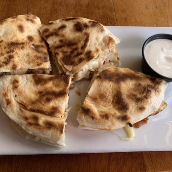 Judge Roy Bean Saloon - Chicken Bacon Ranch Quesadilla - Pubs Near Me - Bristol, Rhode Island Judge Roy Bean Saloon - Chicken Bacon Ranch Quesadilla - Pubs Near Me - Bristol, Rhode Island