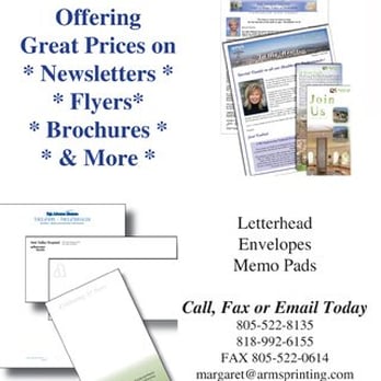 Arms Printing Co Inc - Printing Services Near Me - Simi Valley, California Arms Printing Co Inc - Printing Services Near Me - Simi Valley, California