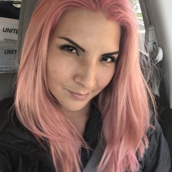 Artkiteks Hair Studio - Hair by Danny - My transformation from brown to platinum. I was light enough to try pastel pink for 2 weeks! - Hair Stylists Near Me - Costa Mesa, California