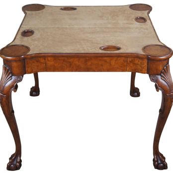 The Designers Consignment - Baker Stately Homes Game Table - Antiques Near Me - Dayton, Ohio