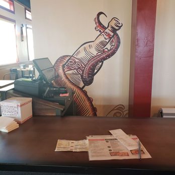 Mr Crab Seafood Boils - The register. Love the artwork. - Seafood Near Me - Sparks, Nevada Mr Crab Seafood Boils - The register. Love the artwork. - Seafood Near Me - Sparks, Nevada