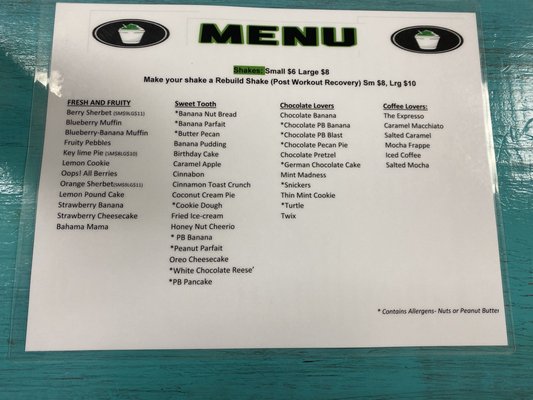 Menu photo 1 The Healthy Place Temple, TX Menu photo 1 The Healthy Place Temple, TX