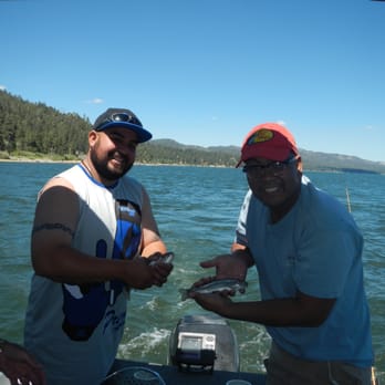 Cantrell Guide Service - Double hook-up!! 07.2013 - Fishing Near Me - Big Bear Lake, California