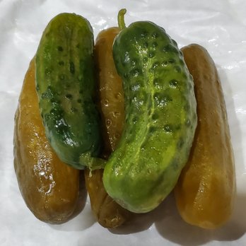Pastrami N Friends - Mixed pickles. Sour, half sour, and cucumber. Really delicious. - Delis Near Me - Commack, New York