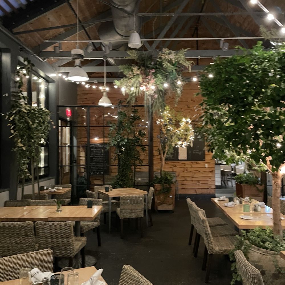 Interior and patio