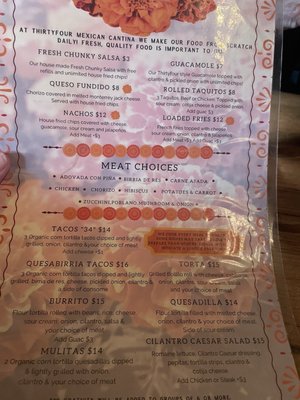 Menu photo 6 Thirtyfour Mexican Cantina Sacramento, CA Menu photo 6 Thirtyfour Mexican Cantina Sacramento, CA
