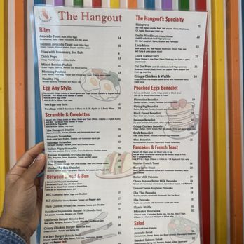The Hangout - Menu - Breakfast & Brunch Near Me - Walnut Creek, California