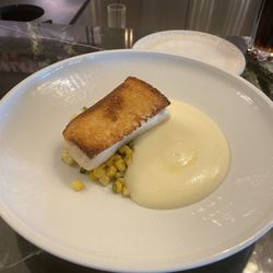 Le Coureur des Bois Bistro Culinaire - Halibut dinner