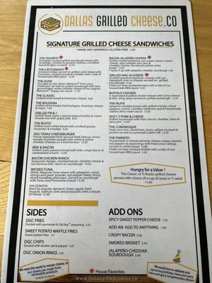 Menu photo 4 Dallas Grilled Cheese Dallas, TX Menu photo 4 Dallas Grilled Cheese Dallas, TX