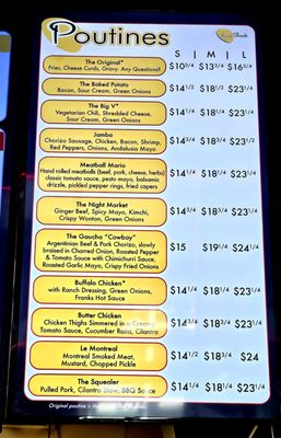 Menu photo 1 The Spud Shack Fry New Westminster, BC Menu photo 1 The Spud Shack Fry New Westminster, BC