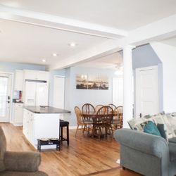 The St. Clair River House - Open floor plan.