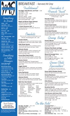 Menu photo 4 Mountain Shadows Restaurant Colorado Springs, CO