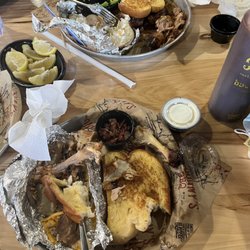 Sonny's BBQ - Mostly eaten main entrees..The BBQ meats, sauces, sides and other fixings are spot on! Yum..