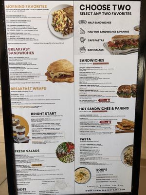 Menu photo 1 Corner Bakery Cafe Carlsbad, CA