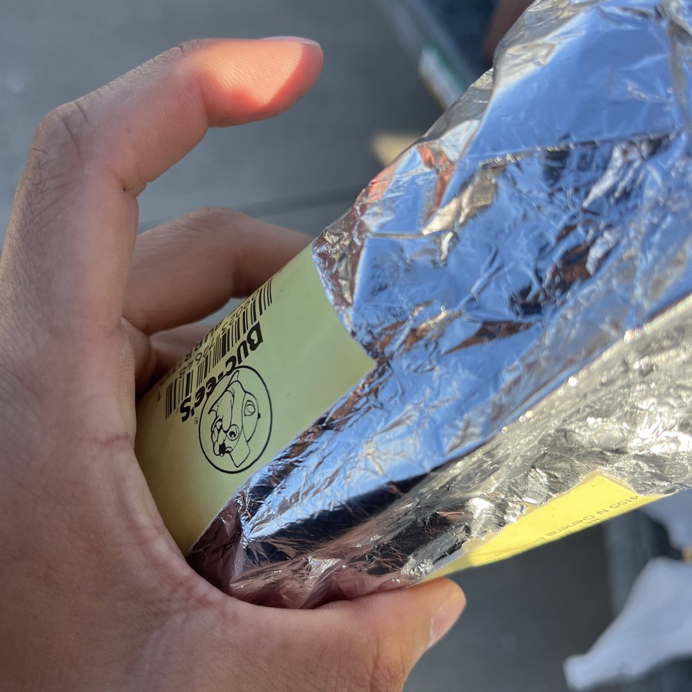 Buc-ee's - One of the burritos, pretty good size - Gas Stations Near Me - Temple, Texas Buc-ee's - One of the burritos, pretty good size - Gas Stations Near Me - Temple, Texas