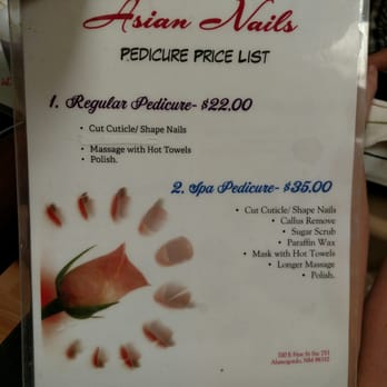 Asian Nails - Cheaper pedicures - Nail Salons Near Me - Alamogordo, New Mexico