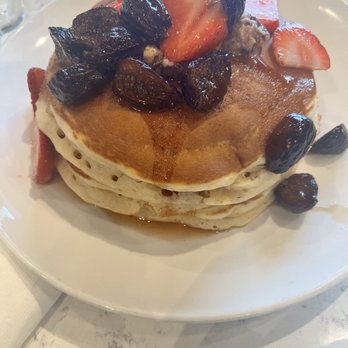 Another Broken Egg Cafe - Citrus fig pancakes. - American Near Me - Austin, Texas Another Broken Egg Cafe - Citrus fig pancakes. - American Near Me - Austin, Texas