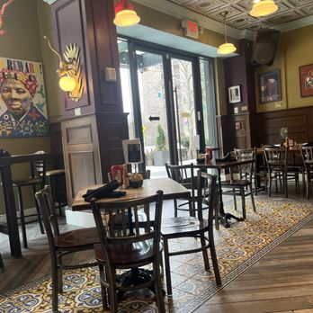 Busboys and Poets - Section of one of the dining areas - Breakfast & Brunch Near Me - Washington, DC, District of Columbia Busboys and Poets - Section of one of the dining areas - Breakfast & Brunch Near Me - Washington, DC, District of Columbia