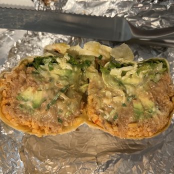 Tacos Panchito - Veggie Burrito - Mexican Near Me - Corona, California